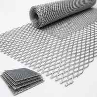Grille métallique expansée en aluminium CR MS haute performance (2-200 mailles) pour cloisons de sécurité rigides et grilles de réfrigération