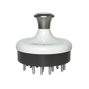 [THEMAQUEEN] Brosse de massage rafraîchissante pour le cuir chevelu (TMQ002) – Outil de refroidissement en aluminium et silicone de haute qualité - Product Image 1