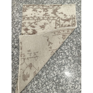Tapis noué à la main au design moderne, motif abstrait, couleurs vibrantes, écologique, adapté aux animaux domestiques, antidérapant, à poils longs - Product Image 3