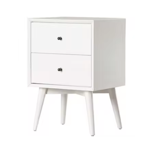 Modern Minimalist Style Bedside Nightstands With Teak Solid Wooden At Good Prices Good Manufacturing - Product Image 2