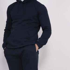 Chándal de alta calidad con material personalizado, logotipo bordado personalizado, chándal para hombre con mangas regulares, chándales tipo pullover para hombre - Product Image 5