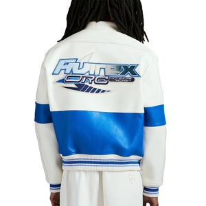 Blouson de course en cuir Off-Shore, Édition Luxe Elite Motorsport, Fabrication en grande série, Conception en cuir français, Vente en gros - Product Image 2