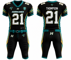 Custom Printed Breathable Unisex American Football Jersey Personalized Team Uniform <b>Short</b> Sleeve V Neck <b>Mesh</b> 100% Polyester - Product Image 1