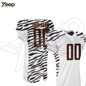 Uniforme de Fútbol Americano Transpirable de Alta Calidad Hecho a Medida, Material de Poliéster, Opciones de Color y Talla Personalizadas, Más Vendido - Product Image 4