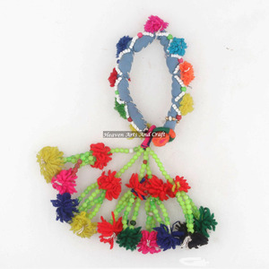 Real Vintage Quality Wholesale Fashion Jewellery <b>Bead</b> <b>Bracelet</b> Antique Gypsy <b>Bracelets</b> Vintage Vintage Indian Embroidered Boho - Product Image 4