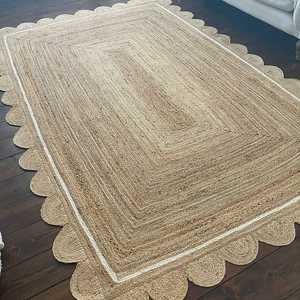 Tapis de couloir oriental moderne très demandé, haute qualité, prix bas, tissé à la main en jute, motif géométrique, pour salon, idéal pour pique-nique, en promotion - Product Image 6