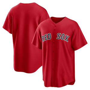 Camiseta de béisbol de los Boston Red Sox para hombre, estilo vintage, para jóvenes, con diseño de twill. - Product Image 1
