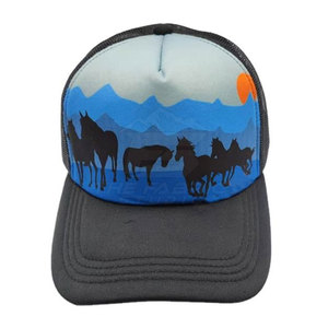 Gorra Deportiva Personalizada Estilo Trucker, Diseño Impreso Digital, Malla Transpirable en la Parte Trasera, Ajuste Ajustable, Colores Personalizados, Unisex, 7 Paneles - Product Image 3