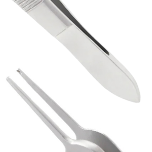 Pinzas de San Martín para ataduras, plataforma de 0.3mm y 9cm, instrumento quirúrgico manual de precisión de acero inoxidable para microcirugía oftálmica - Product Image 6