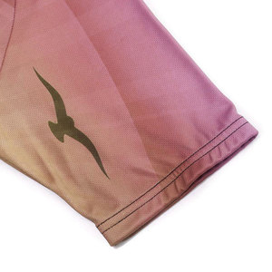 Maillot de cyclisme à manches courtes de haute qualité, imprimé sur mesure, avec logo couleur personnalisé, réversible, écologique, confortable et léger, vente en gros - Product Image 4