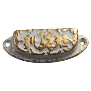 Boutons de meuble faits à la main en laiton finition antique, design en fer, pour décoration intérieure et hôtelière, poignées de tiroir en métal, boutons faits à la main - Product Image 3