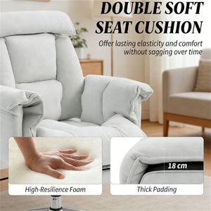 Silla de Oficina Adecuada para Dormitorio y Estudio, para Uso Multipropósito - Product Image 3