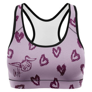 Soutien-gorge de sport personnalisé pour femme, à maintien élevé, respirant, en polyester, pour fitness, yoga, gym, entraînement, service OEM, vêtements de sport - Product Image 5