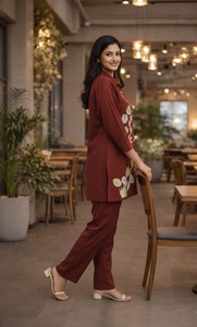 Luxurious Women's Co-ord Set Collection of Half Sleeve at Affordable Price Co-ord Sets Available for Office and Party Wear - Product Image 3