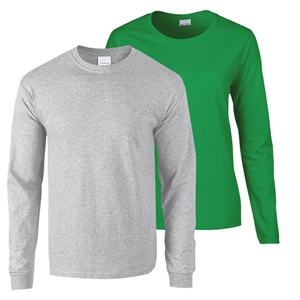 Camiseta de manga larga unisex, informal, de algodón, raglán, original, deportiva, esencial - Product Image 1