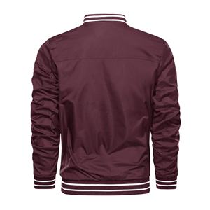Veste d'automne en satin pour hommes, vêtement décontracté, de couleur unie, Slim, meilleur produit de qualité, vente en gros, - Product Image 5