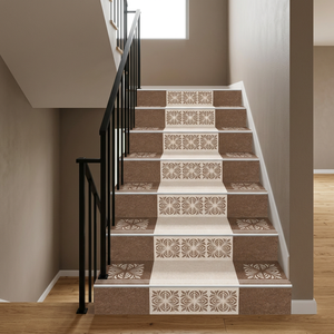 10mm/20mm Thick Matte Finish GVT Porcelain <b>Step</b> Riser Tiles 1000x300mm & 1000x200mm Non-Slip Outdoor Stair Treads for Export - Product Image 6