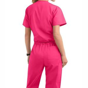 Navy Blue Nursing Scrub Nurse Uniform Wholesale Price Nursing Uniform OEM Service Quality Fabric Hospital Uniforms - Product Image 6