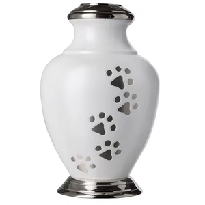 Decorative Stainless Steel Modern Eco-Friendly Pet Cremation Urns for <b>Dog</b> <b>Ashes</b> Small Funeral Supplies Wholesale - Product Image 1