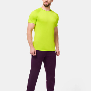 Camisetas de compresión para hombre de manga corta con cuello redondo, de alta calidad, lisas, básicas, para gimnasio, a precios competitivos. - Product Image 3