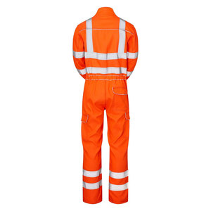 Overol de Seguridad Personalizado para Hombre, Ropa de Trabajo Reflectante de Alta Visibilidad, Trajes de Overol de Seguridad para la Construcción - Product Image 4