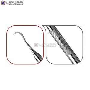Premium Quality Dental Scaling instrument Single-sided <b>Sickle</b> Small Stainless Steel Periodontal Hand <b>Tool</b> Professional Plaque - Product Image 6