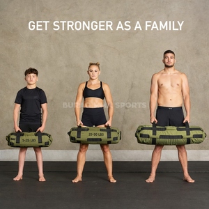 Sac de musculation Fitness Power Sandbag avec poignées, sac d'entraînement de force - Product Image 3