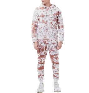 Jersey de manga larga para hombre gimnasio de talla grande liso Tie Dye chándal bordado ropa deportiva para correr impresión Digital Jogging - Product Image 2