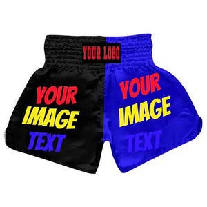 Personaliza tus Pantalones Cortos de Muay Thai para Hombre y Mujer, Ropa de Boxeo MMA Personalizada, Pantalones Cortos para Entrenamiento y Ejercicio en el Gimnasio - Product Image 5