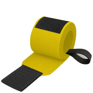 Sangle de poignet de musculation unisexe en coton respirant et écologique, robuste, pour la musculation et le fitness, personnalisable - Product Image 4