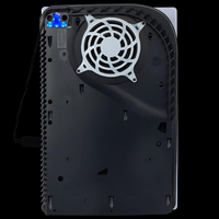 Pour console PS5 (version disque et numérique) – Kits LED RGB avec logo lumineux, 7 couleurs et 24 effets
