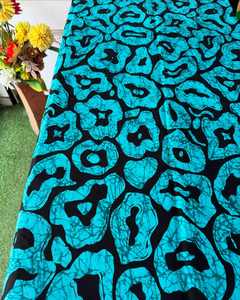 Tela de Algodón Ankara con Estampado Africano de Primera Calidad para Confección de Vestidos, Sastrería y Manualidades en Camerún - Product Image 5