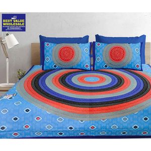 Laxmi 90x100 Inch Double Cotton Bed <b>Sheet</b> Set American Style Solid <b>Pattern</b> Hotel Bedding for Twin Size Includes <b>Fitted</b> Flat Bed - Product Image 3