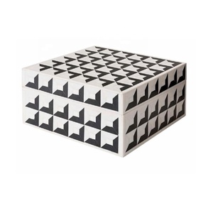 Caja de incrustaciones de hueso de diseño moderno, caja de joyería de la mejor calidad, organizador, caja de almacenamiento multiusos para mujeres, artesanías de regalo Artware de hueso - Product Image 2