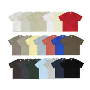 เสื้อยืดโอเวอร์ไซส์ผ้าฝ้าย 100% ระบายอากาศได้ดี สไตล์สตรีทแวร์ สำหรับผู้ชายและผู้หญิง พิมพ์ลายได้ตามต้องการ - Product Image 4