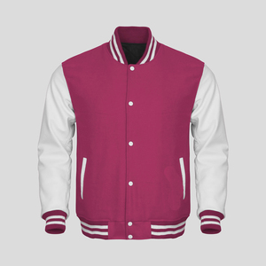 Blouson universitaire professionnel de haute qualité, style tendance, mode hiver, streetwear à capuche en crochet, personnalisation frontale, prix bas - Product Image 4
