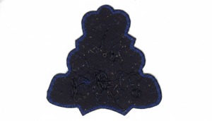 Insignias Ecológicas Bordadas en 3D Hechas a Mano de Primera Calidad con Diseño de Corona y Cañón, Tela Melton Duradera para Uniformes y Blazers - Product Image 2