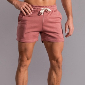 Shorts pour hommes en tissu éponge épais, style sport décontracté, respirants, en toile anti-plis, pour l'été - Product Image 4