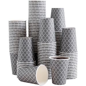 Confezione da 180 Bicchieri di Carta Usa e Getta da 12 oz per Caffè, Bicchieri Isolati per Bevande Calde/Fredde - Product Image 1