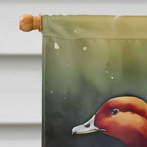 Pato pelirrojo, poste de porche grande, cartel decorativo para patio, poliéster Multicolor, tamaño de casa, ilustraciones para colgar en la pared, Multicolor - Product Image 3