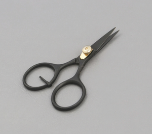 Full Black fly tying Razor <b>scissors</b> 4" straight super sharp blades Textile Fabric Taylor Cutting <b>Sewing</b> Dress Making <b>Scissors</b> - Product Image 3