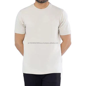 Camiseta de algodón 100% de calidad premium para hombre, corte regular, manga corta, cuello redondo. - Product Image 4