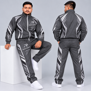 Conjunto Deportivo Personalizado para Hombre, Chaqueta Cortavientos y Pantalones Jogger de Nailon, 2 Piezas, Ropa Deportiva para Correr y Entrenar, Directo de Fábrica OEM ODM - Product Image 4