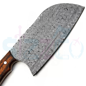 Cuchillo de Cocina de Acero de Damasco Hecho a Mano, Cuchillo Profesional para Cortar Carne, Cuchillo de Carnicero Afilado como una Navaja, Logotipo Personalizado OEM Disponible - Product Image 5