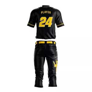 Custom Designed Men's Baseball & Softball Uniform Set Printed Team Wear for Club Use - Product Image 6