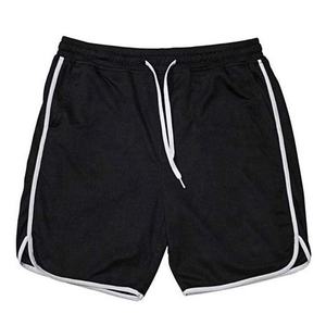 Pantalones de chándal de rizo de algodón para hombre, pantalones cortos lisos impermeables con estampado personalizado para gimnasio, bolsillos OEM antilogotipo para correr informales - Product Image 2