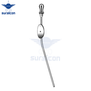 Tubo de Succión Baron Francés 3, Instrumento Quirúrgico de Succión de Acero Inoxidable para Cirugía de Precisión ORL, Neurocirugía y Cirugía Plástica - Product Image 4