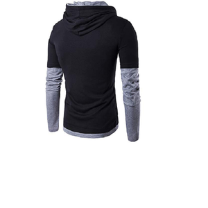 Sweat-shirt à capuche pour homme, manches longues, logo imprimé personnalisé, sweat-shirt à capuche personnalisé, streetwear, coton, polyester, sweat-shirts pour homme - Product Image 4