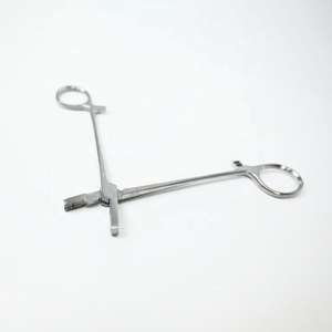 Pinzas Quirúrgicas para Tejidos, Pinza Quirúrgica de Acero Inoxidable, Instrumento Médico Reutilizable para Cirugía - Product Image 1