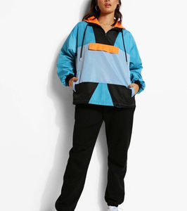 Veste coupe-vent sport à capuche personnalisée pour homme, OEM, vente en gros, veste coupe-vent légère pour homme, pour l'extérieur - Product Image 4